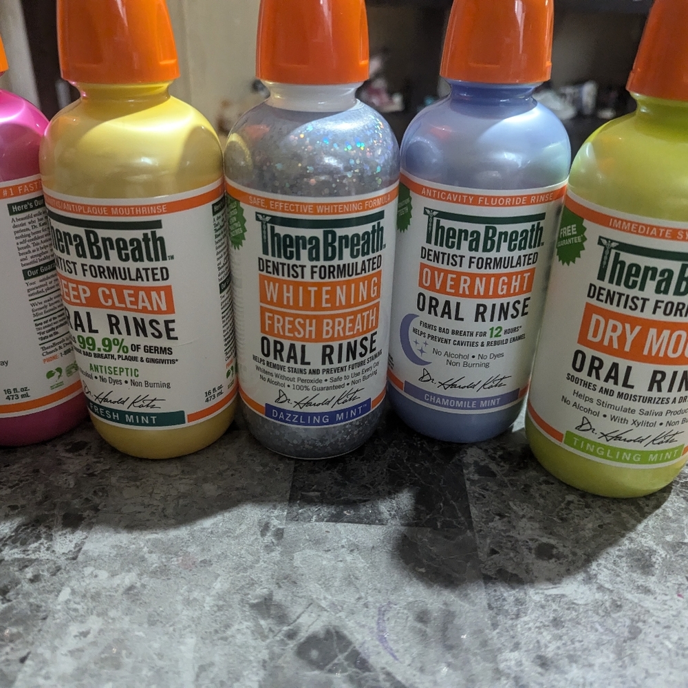 Therabreath mouthwash